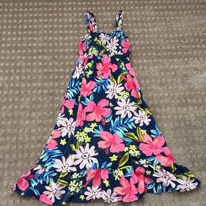 Cat & Jack Floral Kids Dress - Pink, Blue, Green